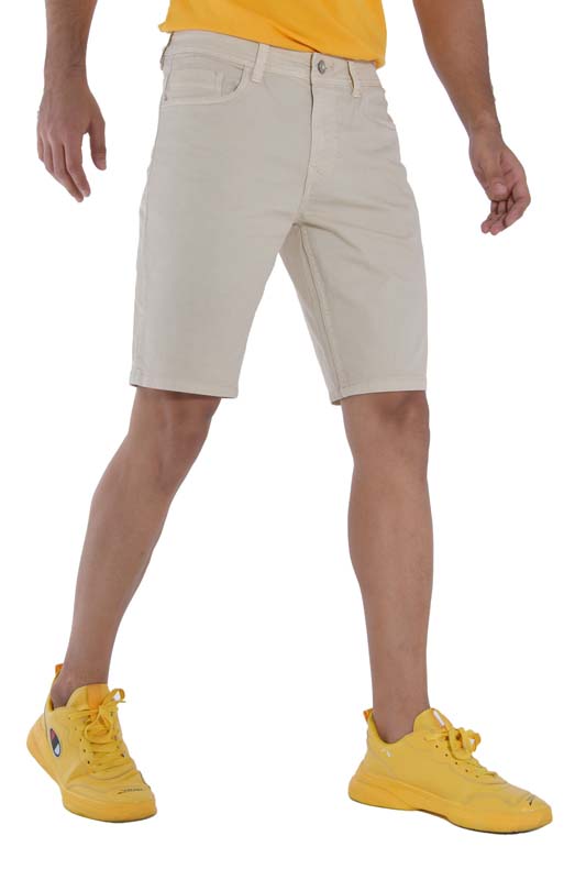 Men’s 5 Pocket Walk Shorts- RJCS-810 Stone