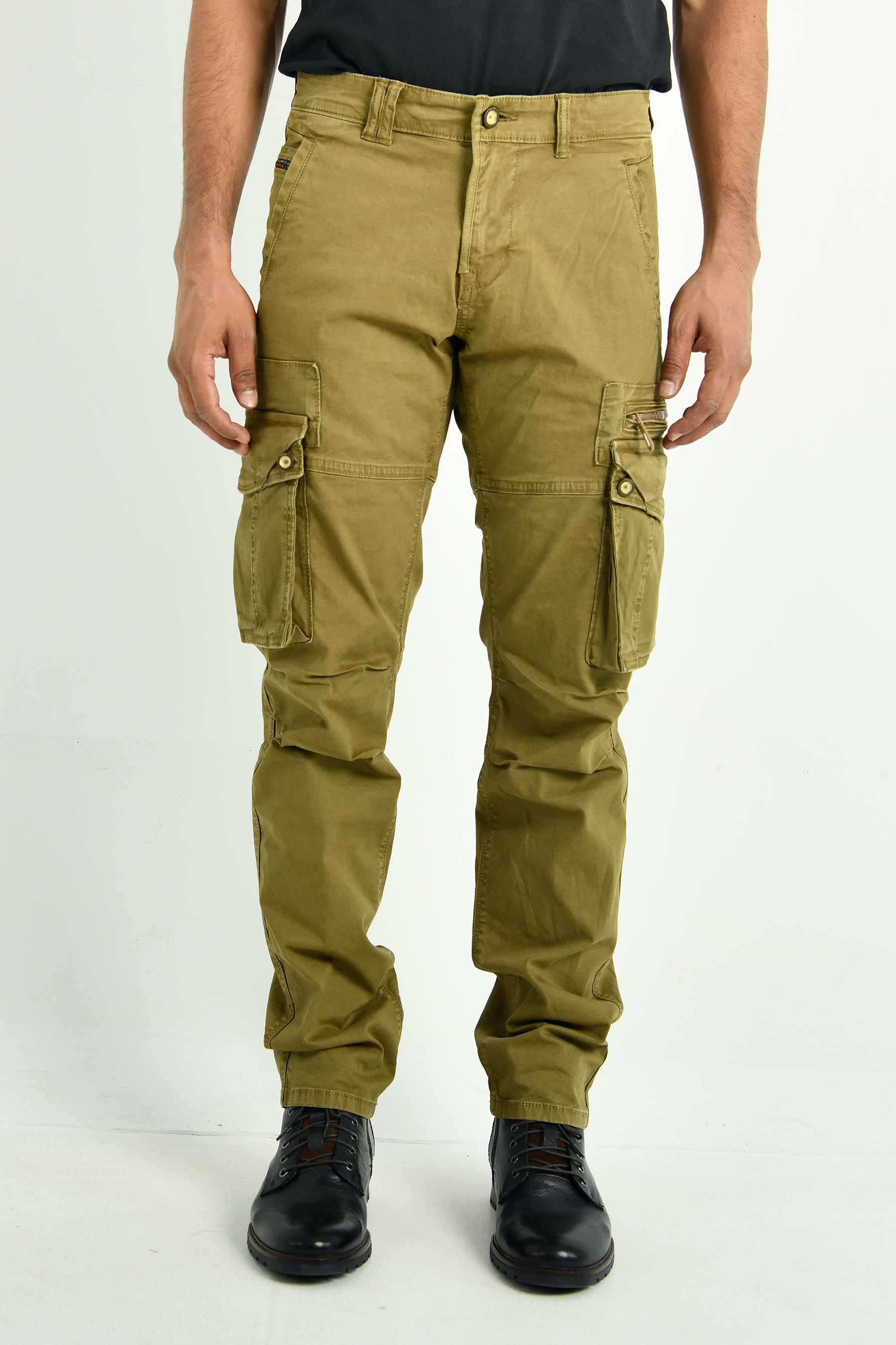 Men’s Cargo Pants -RJCP101 (KHAKI)